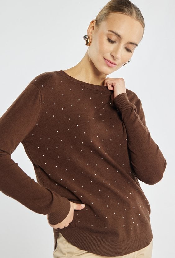 Damski sweter z wiskozy