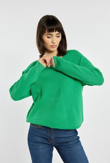 Oversizowy sweter damski