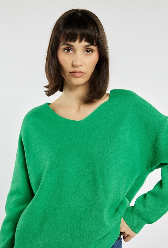 Oversizowy sweter damski