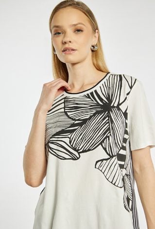 Bluzka damska z wzorem