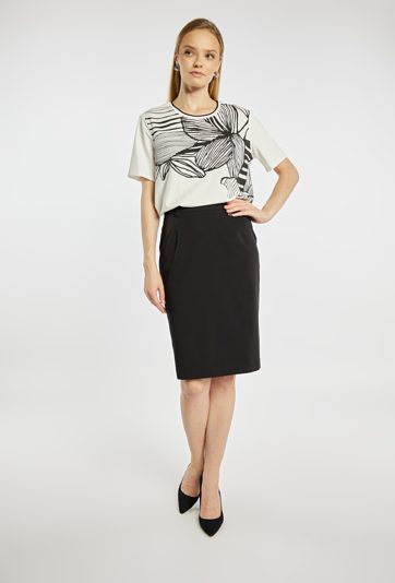 Bluzka damska z wzorem