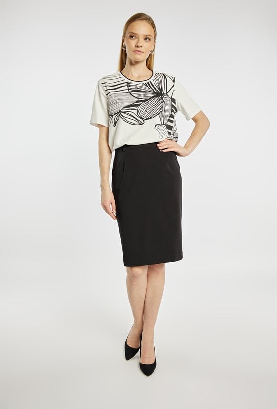 Bluzka damska z wzorem