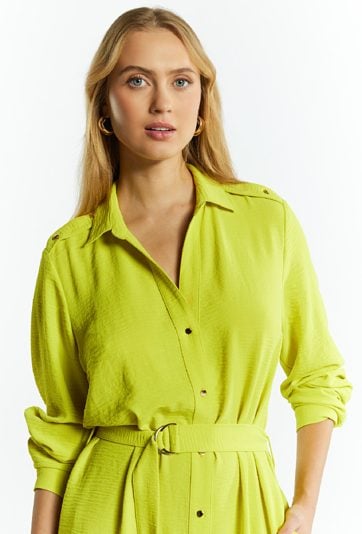 Sukienka damska z kołnierzem