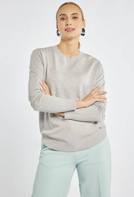 Damski sweter z wiskozy