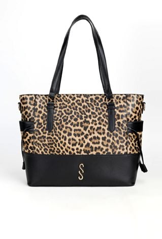 Duża torebka ze zwierzęcym wzorem