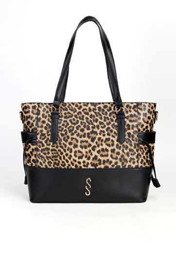 Duża torebka ze zwierzęcym wzorem