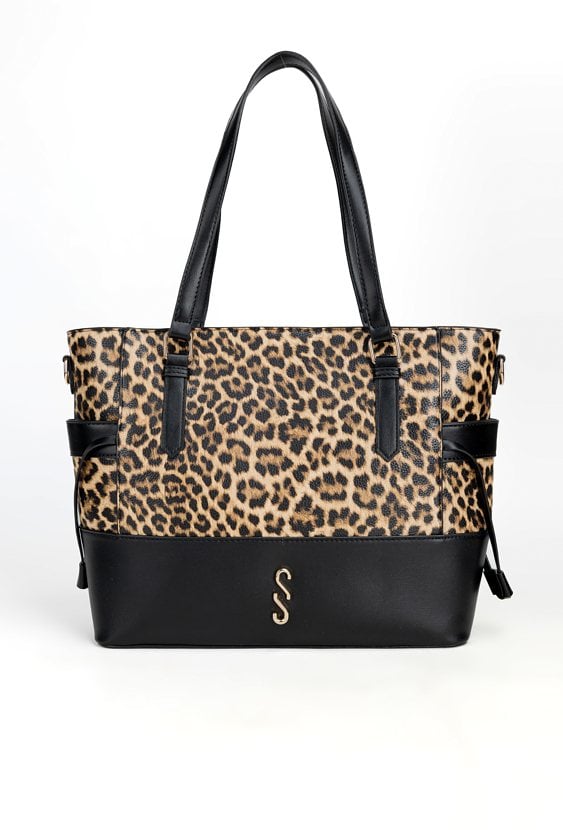 Duża torebka ze zwierzęcym wzorem