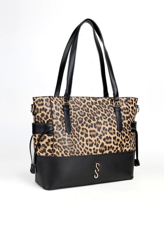 Duża torebka ze zwierzęcym wzorem