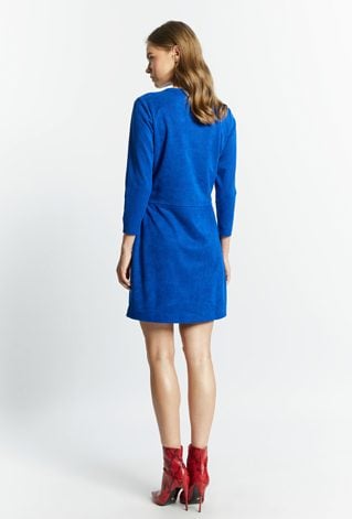 Sukienka z imitacji zamszu