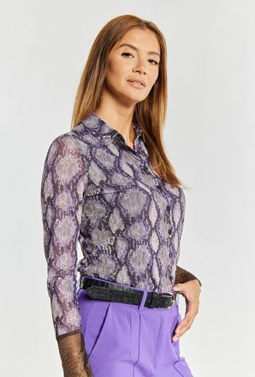 Koszula damska z wzorem