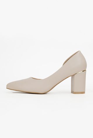 Czółenka z połyskiem