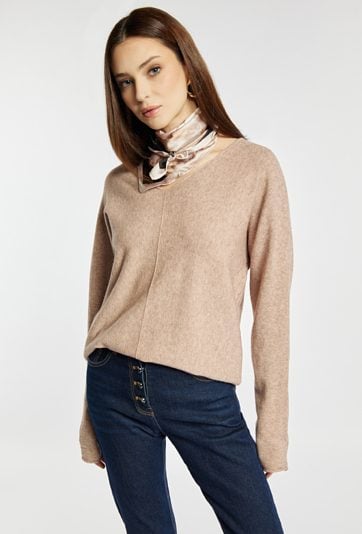 Sweter damski z wiskozą