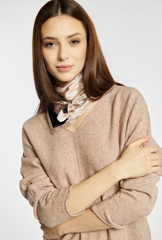 Sweter damski z wiskozą