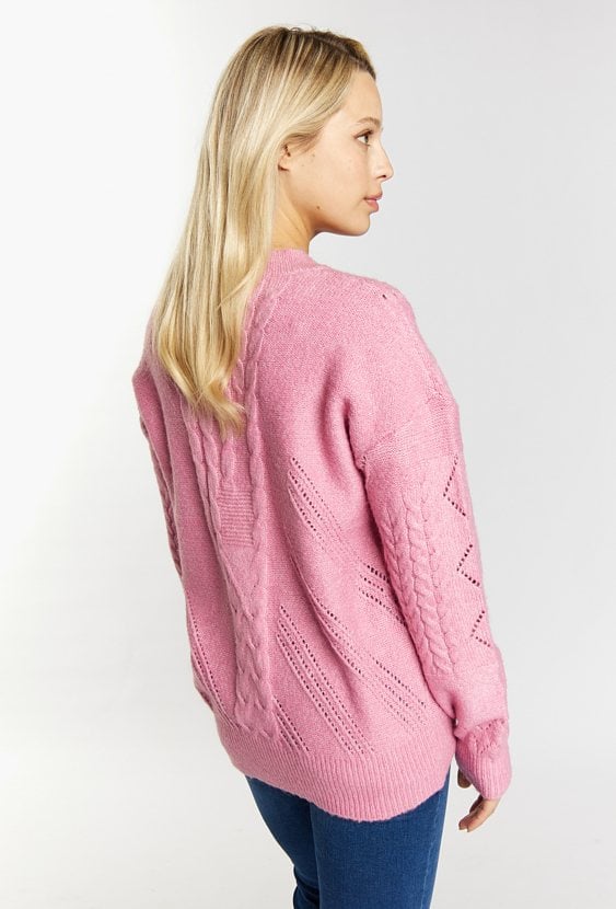 Sweter damski z półgolfem