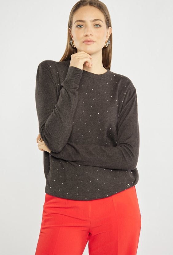 Damski sweter z wiskozy