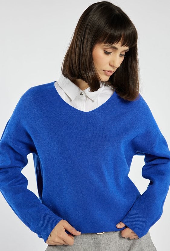 Oversizowy sweter damski