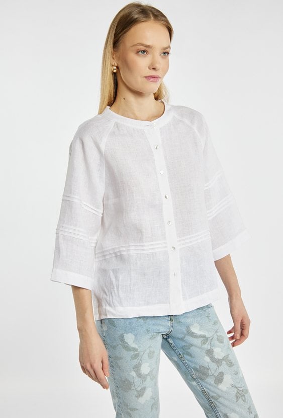 Bluzka damska z lnu