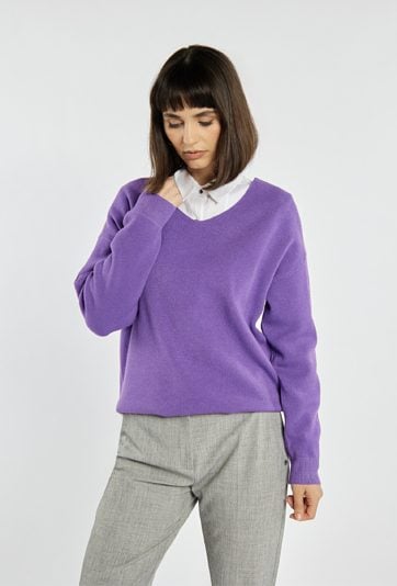 Oversizowy sweter damski