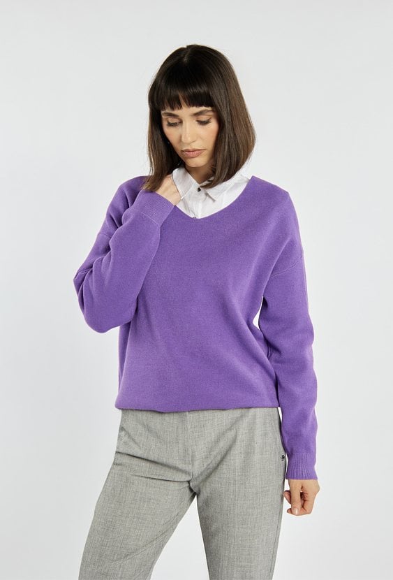 Oversizowy sweter damski