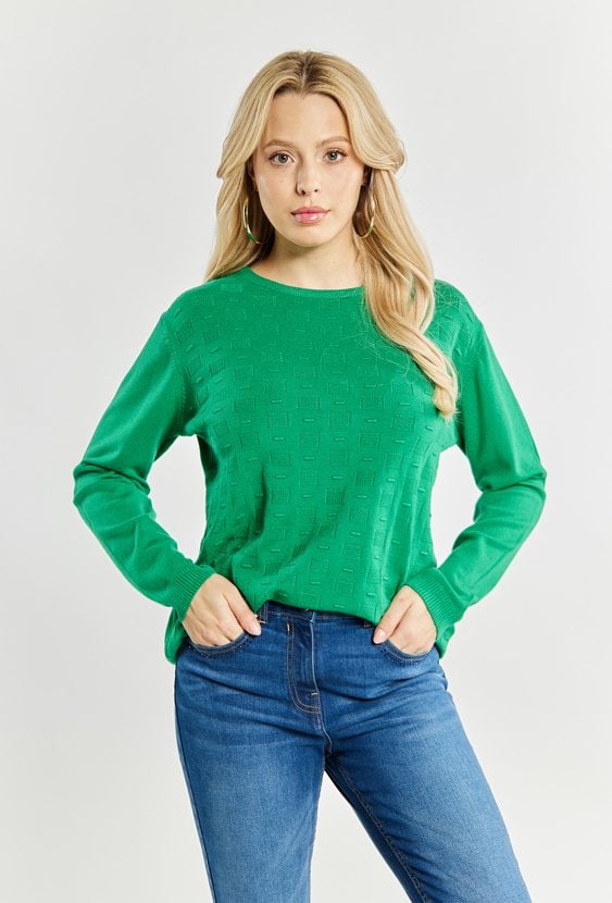 Wiskozowy sweter damski