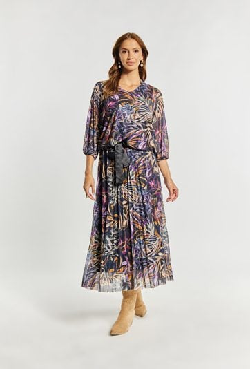 Wzorzysta bluzka damska