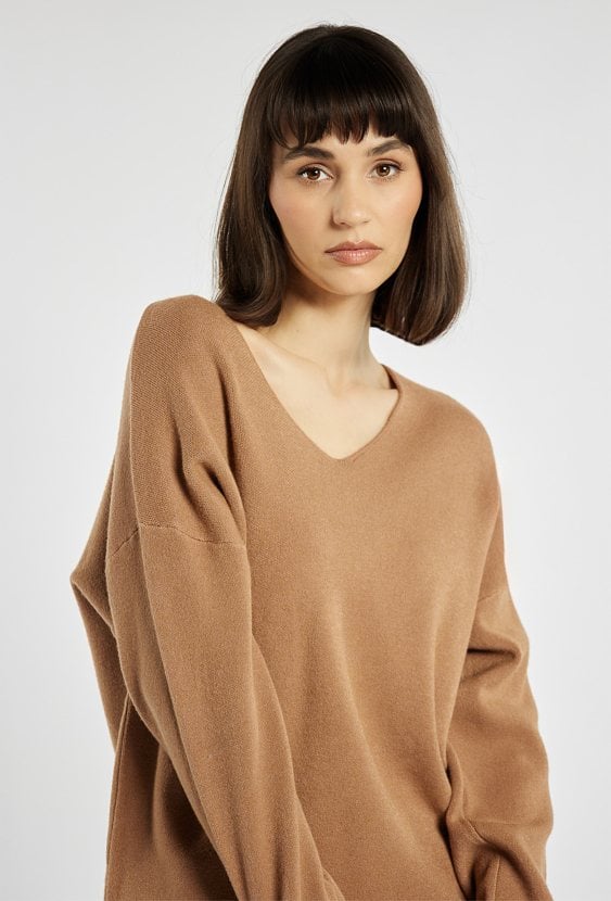 Oversizowy sweter damski