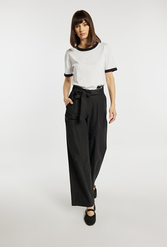 Eleganckie spodnie z wiązanie