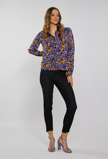 Czarne spodnie damskie