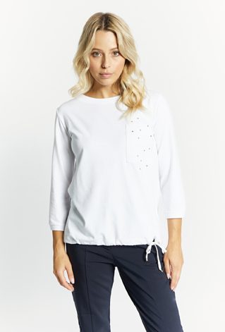 Bawełniany T-shirt damski