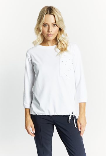 Bawełniany T-shirt damski