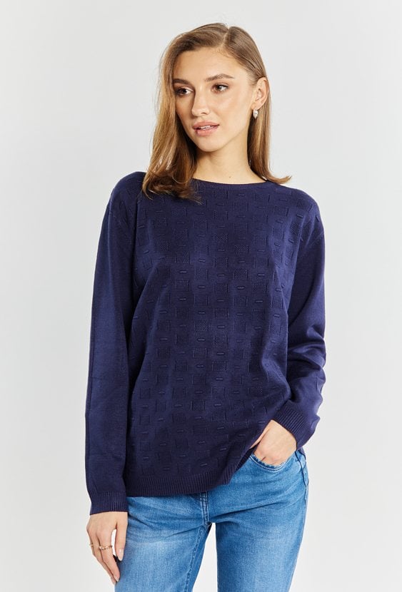 Wiskozowy sweter damski