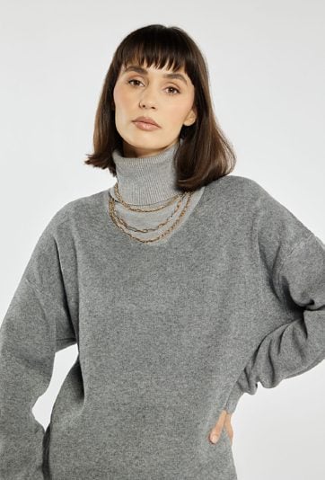 Oversizowy sweter damski