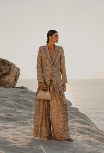 Elegancka marynarka z wzorem