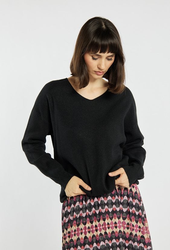 Oversizowy sweter damski