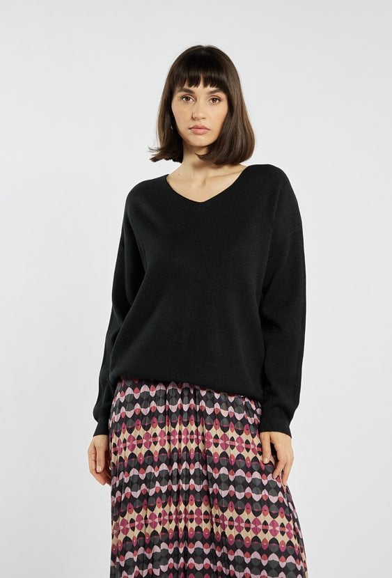 Oversizowy sweter damski