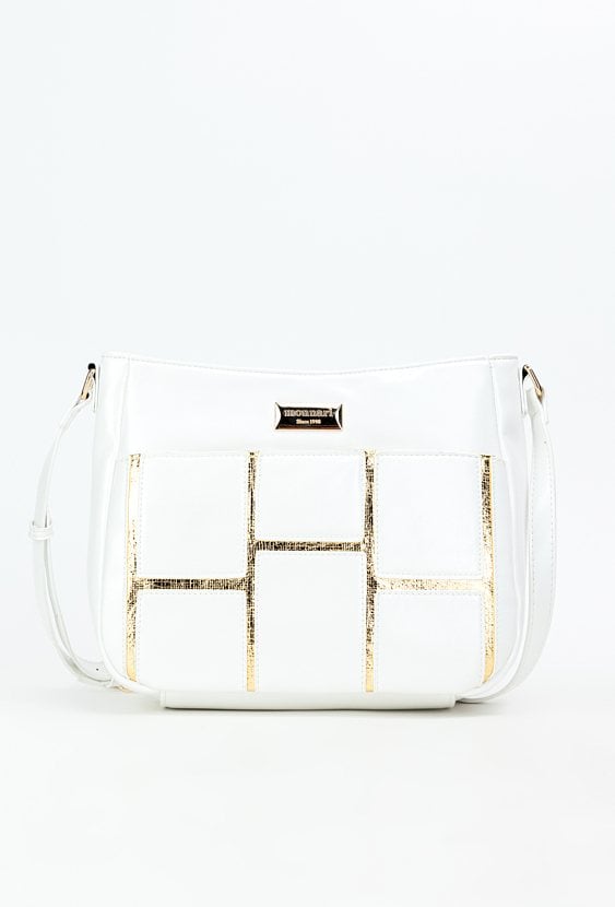 Torba z geometrycznym wzorem