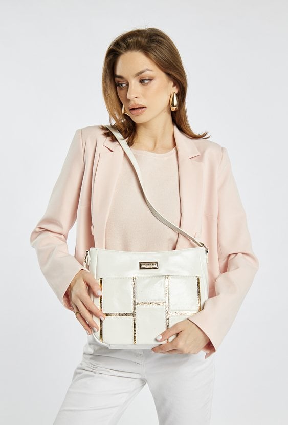 Torba z geometrycznym wzorem