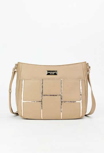 Torba z geometrycznym wzorem