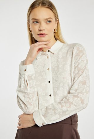 Biała koszula damska