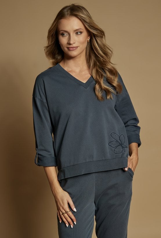 Bluza damska z haftem