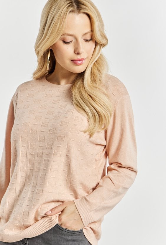 Wiskozowy sweter damski