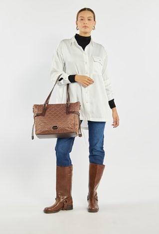 Pikowana torebka damska