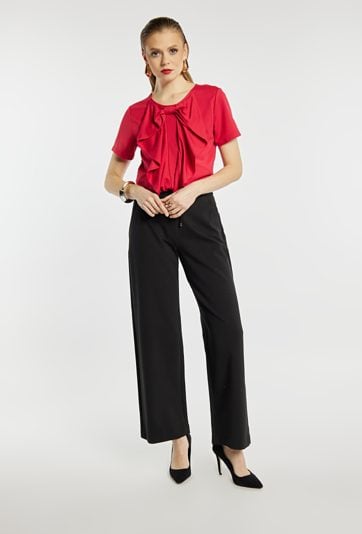 Spodnie z wiązaniem