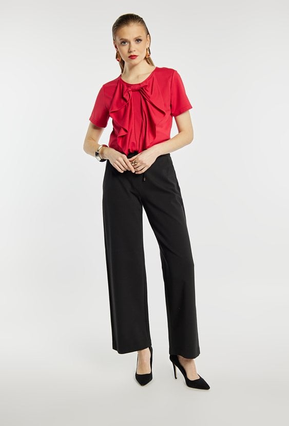 Spodnie z wiązaniem