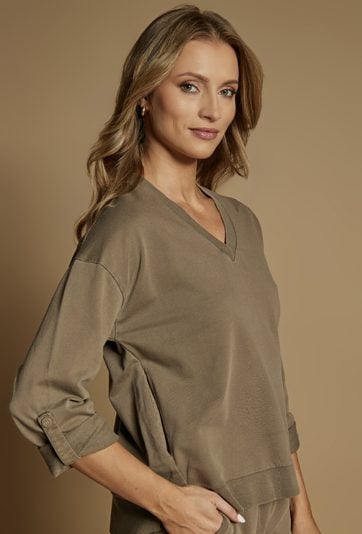 Bluza damska z haftem