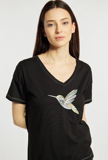 T-shirt z wzorem