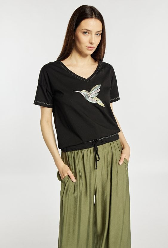 T-shirt z wzorem