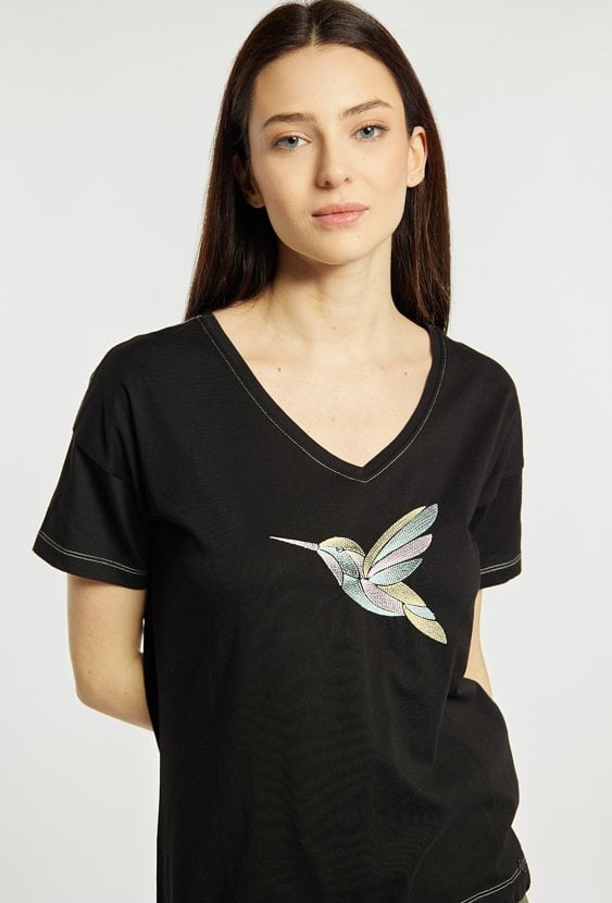 T-shirt z wzorem