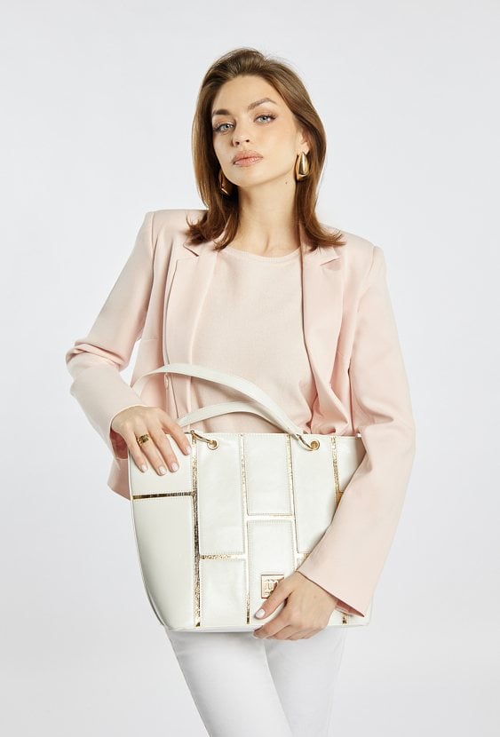 Torba z połyskującym wzorem