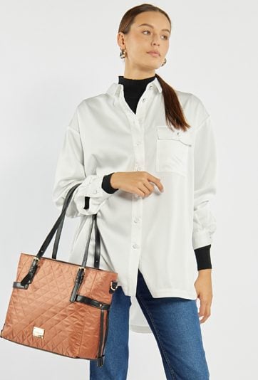 Pikowana torebka damska